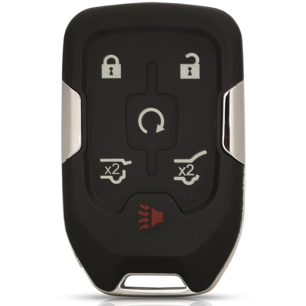 jingyuqin New Remote Car Key Shell Cover Case For Chevrolet Tahoe Silverado Suburban GMC Sierra Acadia Terrain Yukon