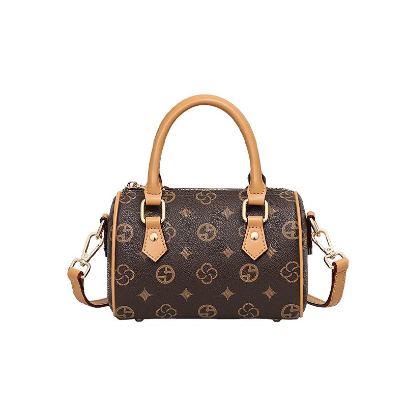 Stylish Women s Cylindrical Handbag & Crossbody