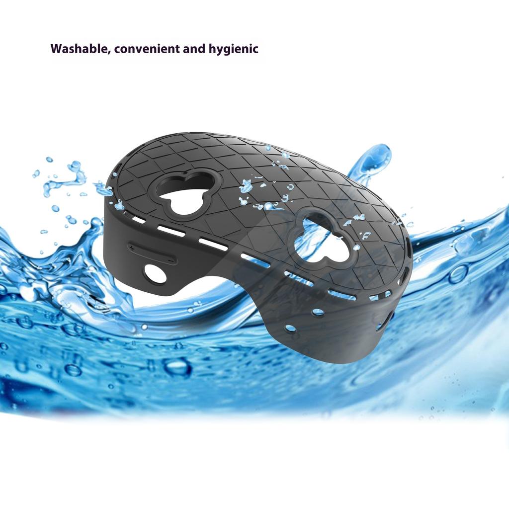 Silicone Case Set for Meta Quest 3S VR Headset, Controllers Protective Cover