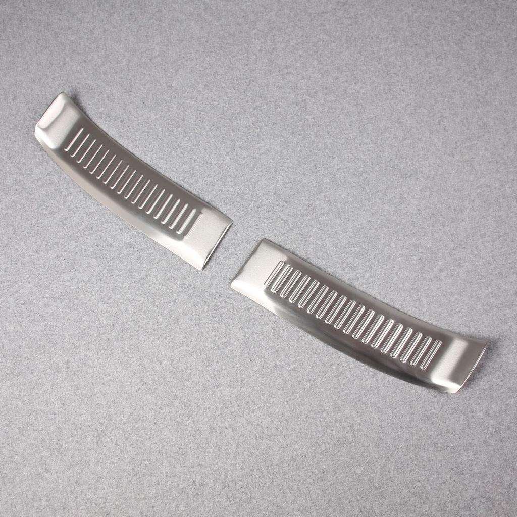 RUIQ Stainless Steel Interior Luggage Kicking Plate Rear Inner Scuff Guard Protective Designed Exclusively for Toyota Aqua MX Series Plate/Scuff Back,