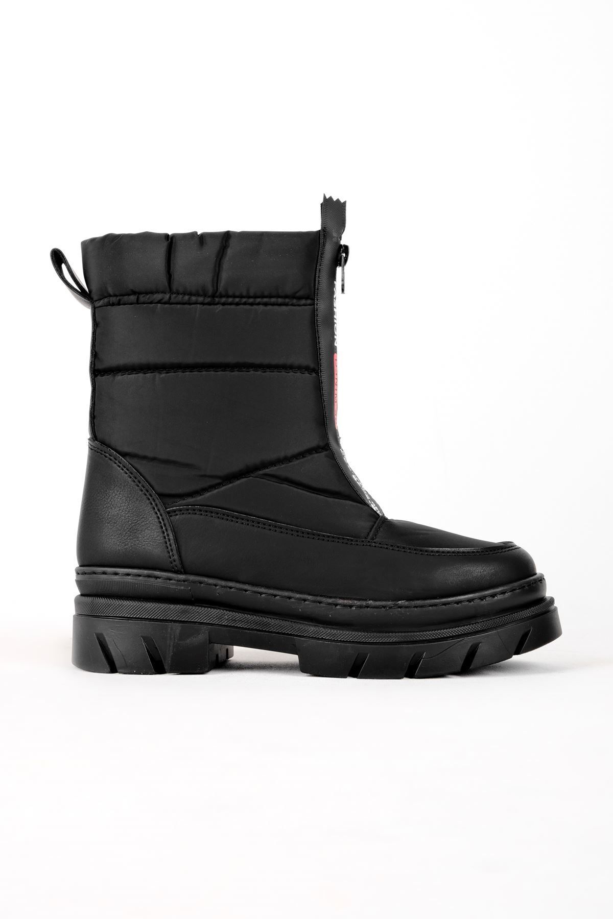 

Women Modern Stylish Fashion Boots Lora Front Zipper Snow Boots 39