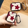 Earphone Cases Cover Case For Airpods Pro3 Pro2 2 4 3 1 Pro Retro Red Star