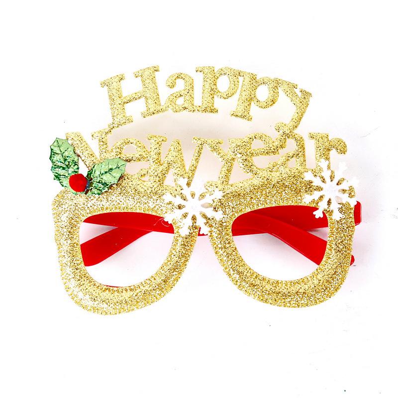 Kreative Weihnachtsbrillen - Weihnachtsmann, Schneemann, Geweih für Erwachsene & Kinder