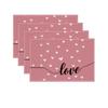 Heat-Resistant Stain-Proof Linen Party Placemats - Festival Collection