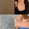 2022 New Arrival European And American Titanium Steel Necklace For Women Cool And Minimalist Lock Clavicle Chain