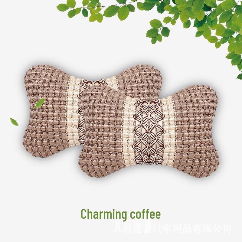 

Универсальная подушка для шеи и подголовника автомобиля из ледяного шелка - Поддержка шейного отдела позвоночника на все сезоны Ice Silk Headrest [1 piece] коричневый