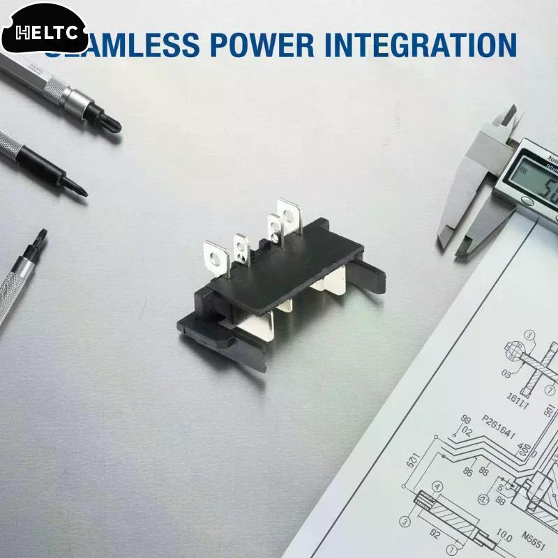 5Pcs 21V Li-Ion Battery Power Tools Charger Connector Terminal 4 Pin For Power Tool Battery Accessories