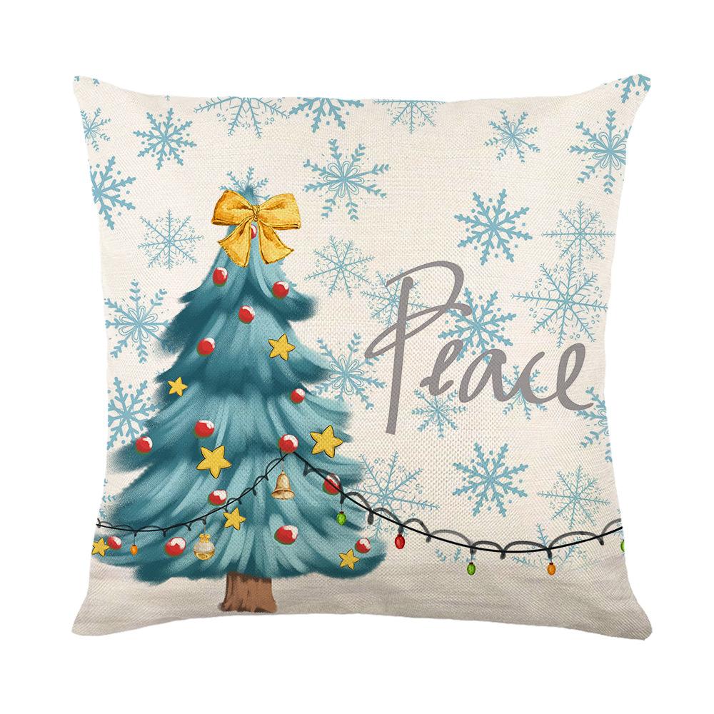 New Christmas Pillow Cover Home Decoration Pillow Cover Living Room Sofa Bedroom Cushion Cover