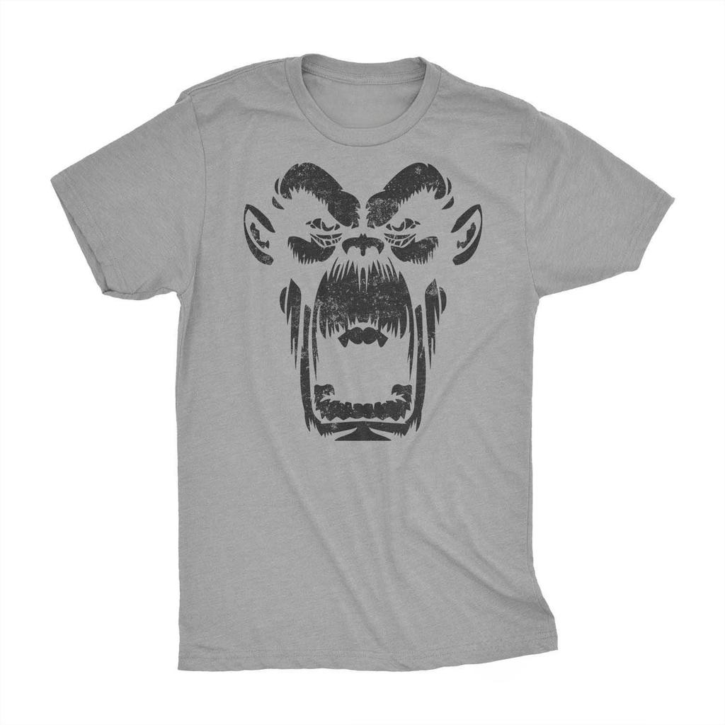 Hot Summer Gorilla Tshirt GYM Daily Fitness Can Wear Cotton Tshirt To Absorb Sweat and Breathe