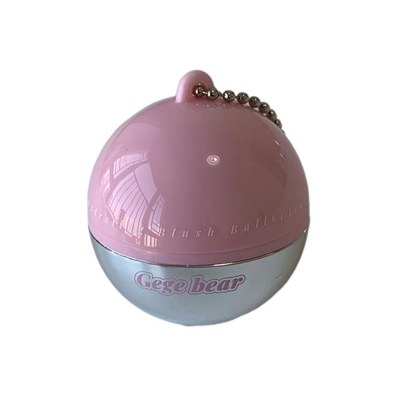 Gege Bear Korean Blush Balls: Clear, Moisturizing, Natural Matte, for Energetic, Tender Girls and Students.