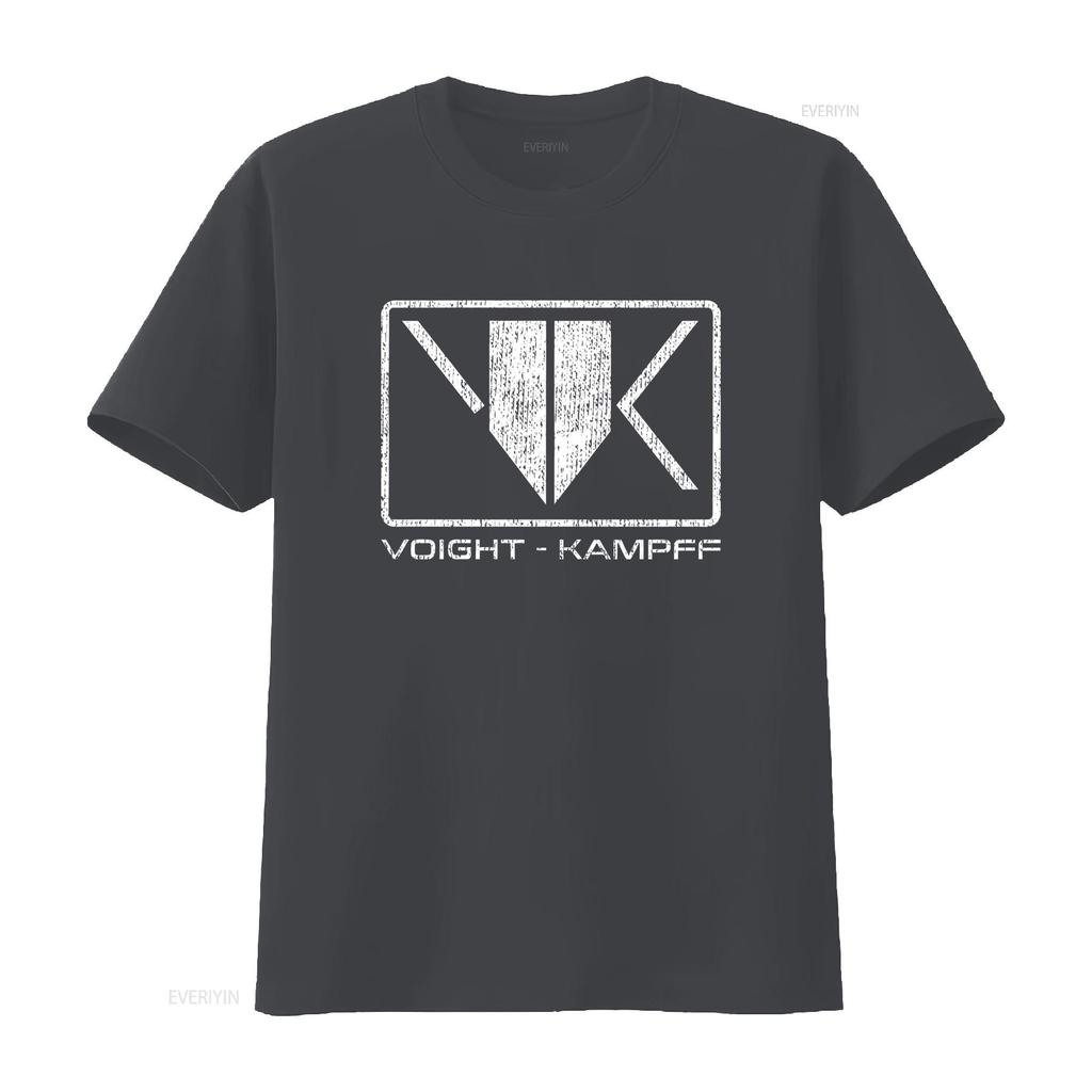 VOIGHT KAMPFF Cotton T Shirt Stylish Design vintage Washed Breathable Comfortable Casual Slightly Unisex graphic