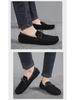 2025 Men's Fashion: Slip-On Casual Toe Shoes - Small to Large Sizes