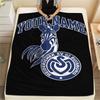1pz Coperta in Flanella Personalizzata con Nome e Motivo MSV Duisburg Adatta a Tutte le Stagioni per Arredamento Casa Calore e Comfort Regali Regalo Festivo_lx