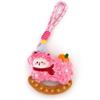 Fluffy Curly Haired Lamb Pendant Soft Sheep Pendant Bag Charm Plush Sheep Keychain  Women