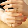 Elegant Retro Feather Ring: Gold-Plated s925 Sterling Silver for Women
