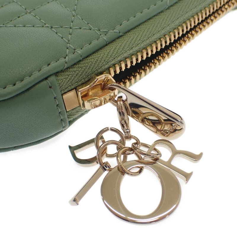 Dior  S0872ONMJ_M59H Shoulder Bag Mint green lambskin Women