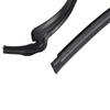 1Pair Cowl Seal 2pcs Black Front LHD Replacement Rubber