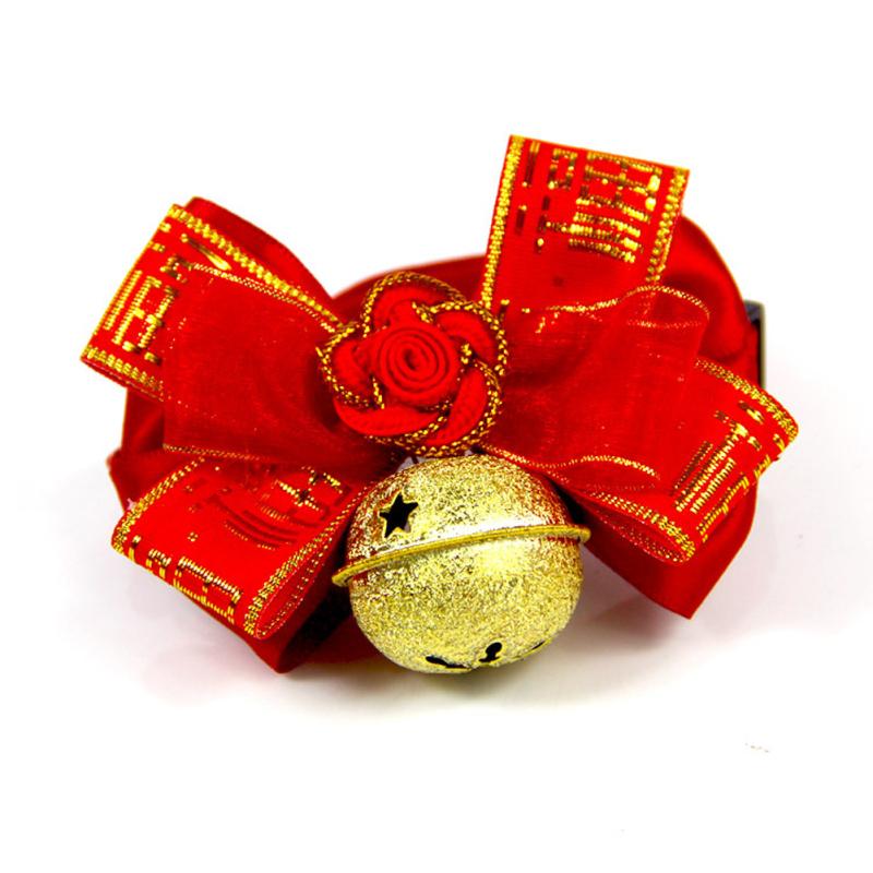 Haustier Katze Hund Roter Umschlag Spucktuch Haustier Segnungstasche Lätzchen Set Neujahrskleidung Zubehör Haustier