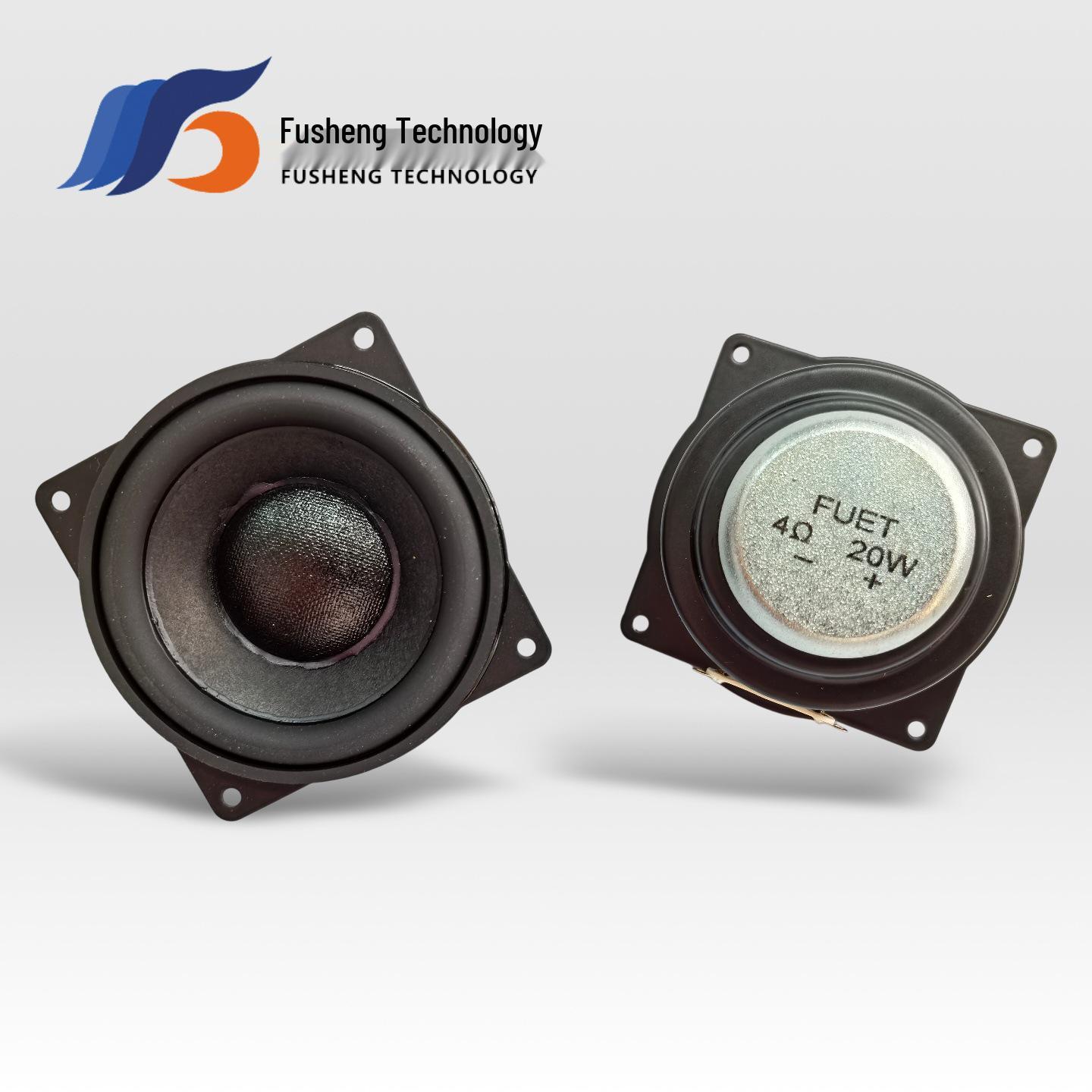 

62mm Dual-Magnetic Bluetooth Speaker, 4 Ohm, 20W, High-Power, with Robot Voice Broadcast