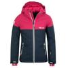 Trollkids Girls Hallingdal Hooded Jacket Navy/Pink (223-114) 98