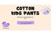 Girls' A-Class Pure Cotton Antibacterial Briefs for Toddlers and Kids