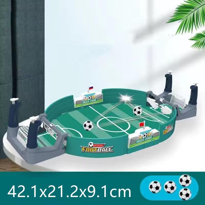 Tabletop Soccer Game Set Mini Football Soccer Game Board for Foosball Pinball Kids Adults Interactive Game Room Family Night