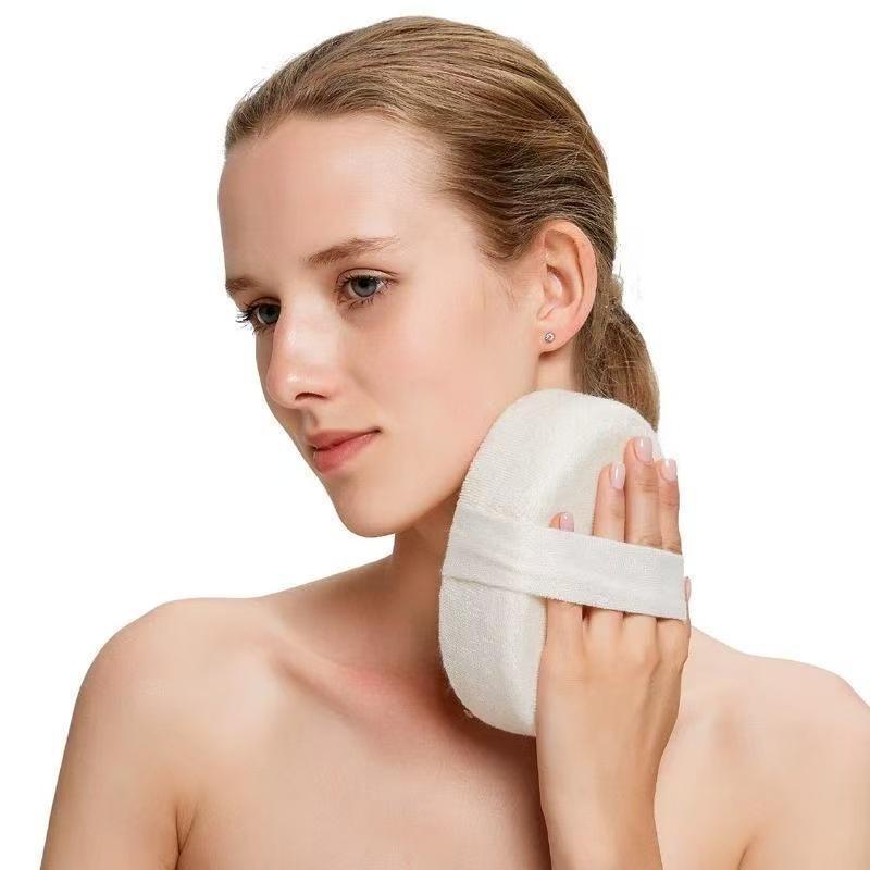 Natural Loofah Shower Sponge 100% Biodegradable Exfoliating Body Scrubber for Smooth Skin Home Travel Bathroom Toiletries
