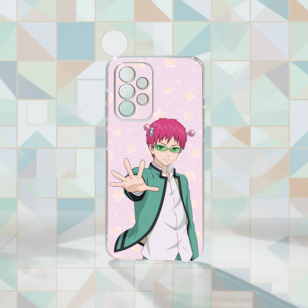 Kusuo Saiki Phone Case For Samsung S25,S24,S21,S22,S23,S30,Ultra,S20,Plus,Fe Transparent Cover