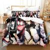 3d Print Anime Bungo Stray Dogs 3D Bedding Set Duvet Cover Pillowcases Single Twin Full Queen King Size Home Decor Quilt Boys Gi