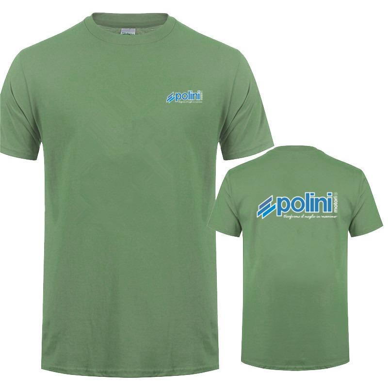 Polini T Shirt Men Women Polini Scooter Racing Performance Parts Tees Shirt Short Sleeve Unisex Man Clothes Tops LH-473
