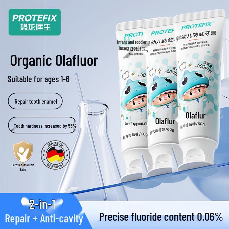 PROTEFIX German Organic Olaflur Anti-Cavity Toothpaste
