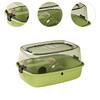 Hamster Cage Habitat Running Wheel Portable Openable Top for Gerbils Bunny