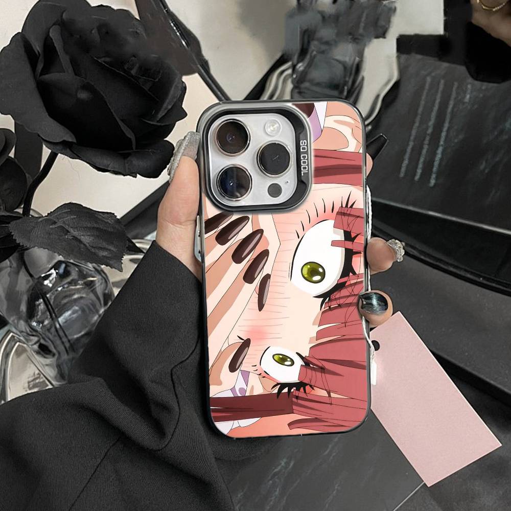 S-Darling Marin Kitagawa Colorful Silver Phone Case For iPhone 17,16,15,14,13,12,Pro MAX Black Matte Shockproof Cover