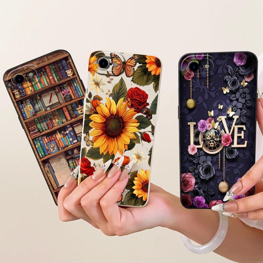 For Apple iPhone 7 Plus iPhone8 Luxury Painted New Cartoon Cover Soft TPU Phone Case For iPhone7 iPhone 8 Plus Back Cover Fundas