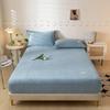 High-quality Soft Velvet Fitted Sheet with Elastic Bands Non Slip Adjustable Mattress Covers for Single Double King Queen Bed 160x200cm