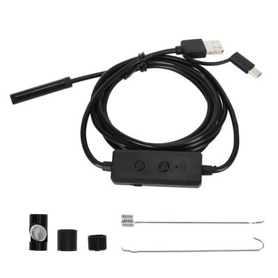 Endoskopkamera mit 8 LED-Leuchten, wasserdicht, 8 mm, 2 MP, WiFi-Inspektionskamera für Android für iOS