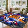 Real Sociedad FC Design Crystal Velvet Rug Soft Decorative Mat for Bedroom Entrance