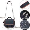 Multi-functional Anti-theft Camera Bag With Adjustable Strap, Shockproof Dslr Shoulder Crossbody Case For Travel Photography