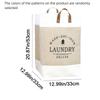 Cotton Linen Large Capacity Laundry Basket Foldable Dirty Clothing Orgnizer  Household
