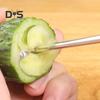 10Pcs Potato Spiral Cutter Fruit And Vegetable Spiral Twist Cutter Stainless Steel Spiral Chips Cutter for Barbecue Picnic Camping