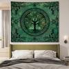 VIKAMA Fantasy Forest Tapestry Bedroom Nordic Style Starry Sky Tree Tree Of Life Pattern Soft Tapestry Wall Decoration