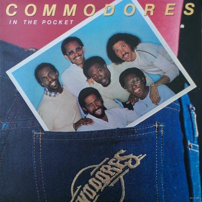 LP Schallplatte COMMODORES - In The Pocket M8955M1 Motown 1981 Japan Soul/Funk Gebraucht