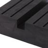 Car Lift Jack Stand Rubber Pads Square Universal Slotted Frame Rail Jack Guard