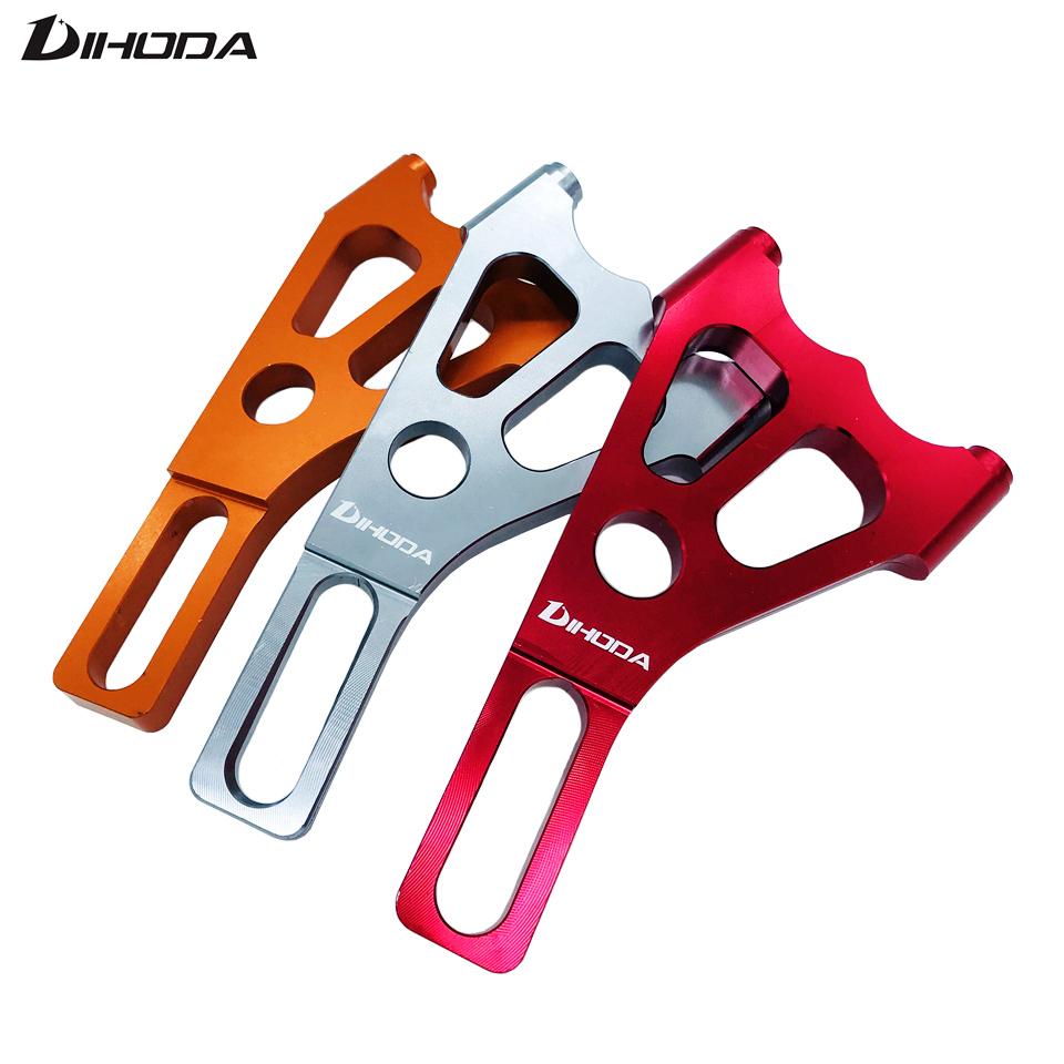 Motorcycle brake calipers Hole distance 82mm Brackets four piston brake calipers pump adapters For Brake disc 220mm Modified