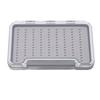 ABS Fly Fishing Box with Clear Lid with Foam Insert Fly Fishing Storage Case Lightweight Fishing Storage Box for Fishing Lovers
