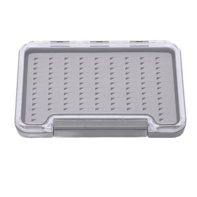 ABS Fly Fishing Box with Clear Lid with Foam Insert Fly Fishing Storage Case Lightweight Fishing Storage Box for Fishing Lovers