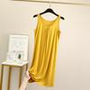 L-6XL Vestito Pigiama da Donna Senza Maniche Canottiera Camicia da Notte Sottile Estiva Pigiami in Modal Comodi da Casa Camicie da Notte