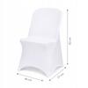 Banquet Chair Cover White Universal Elastic THICK