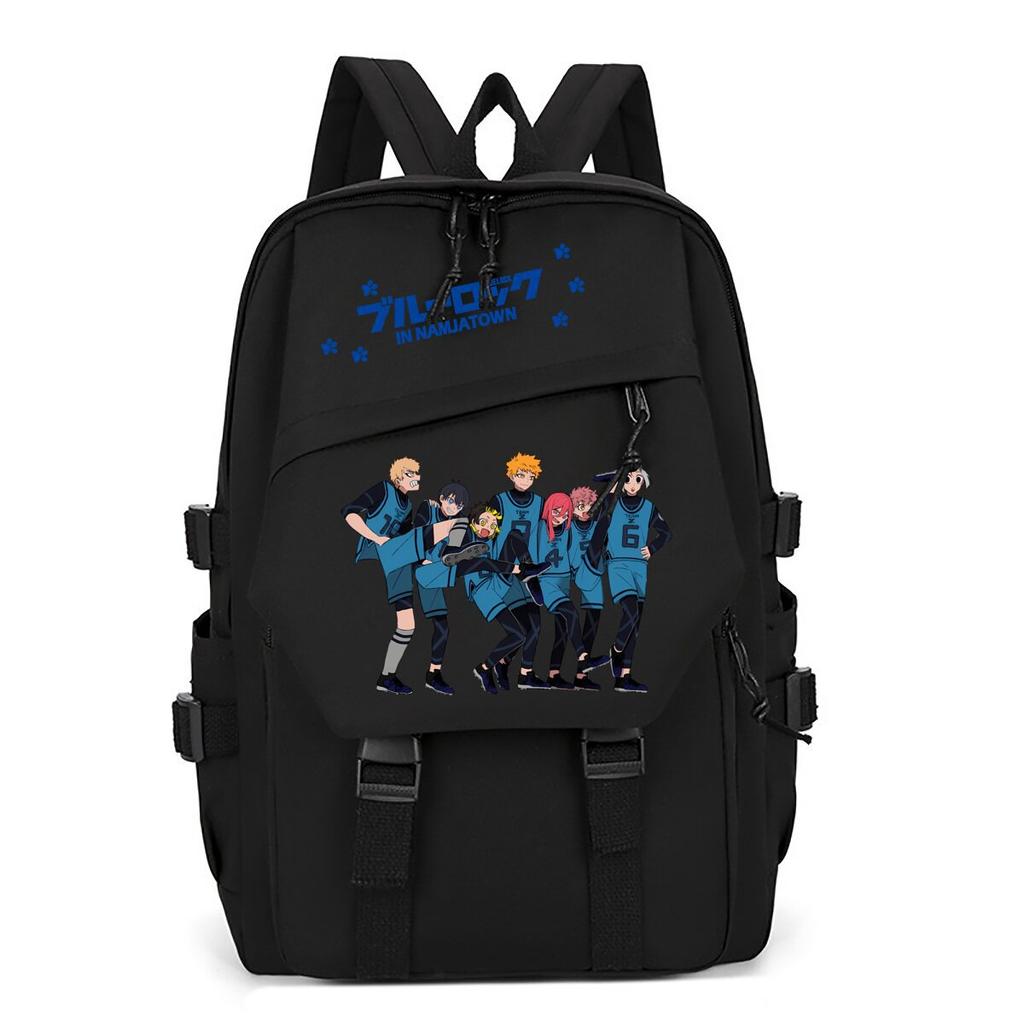 Animation Peripheral Style School Bag Campus Male And Female Students Casual Versatile Composite Cloth Backpack