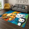 Cute Cartoon The Octonauts Barnacles Carpet Rug for Bedroom Living Room Sofa Doormat Home Decor,Kid game Area Rug Non-slip gift